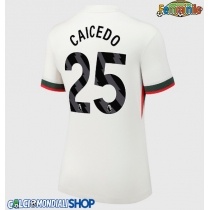 Maglie da calcio Chelsea Moises Caicedo #25 Seconda Maglia Femminile 2025-26 Manica Corta